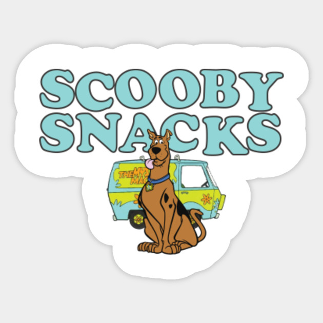 Scooby Snacks Mystery Machine Scooby Doo Scooby Snacks Sticker